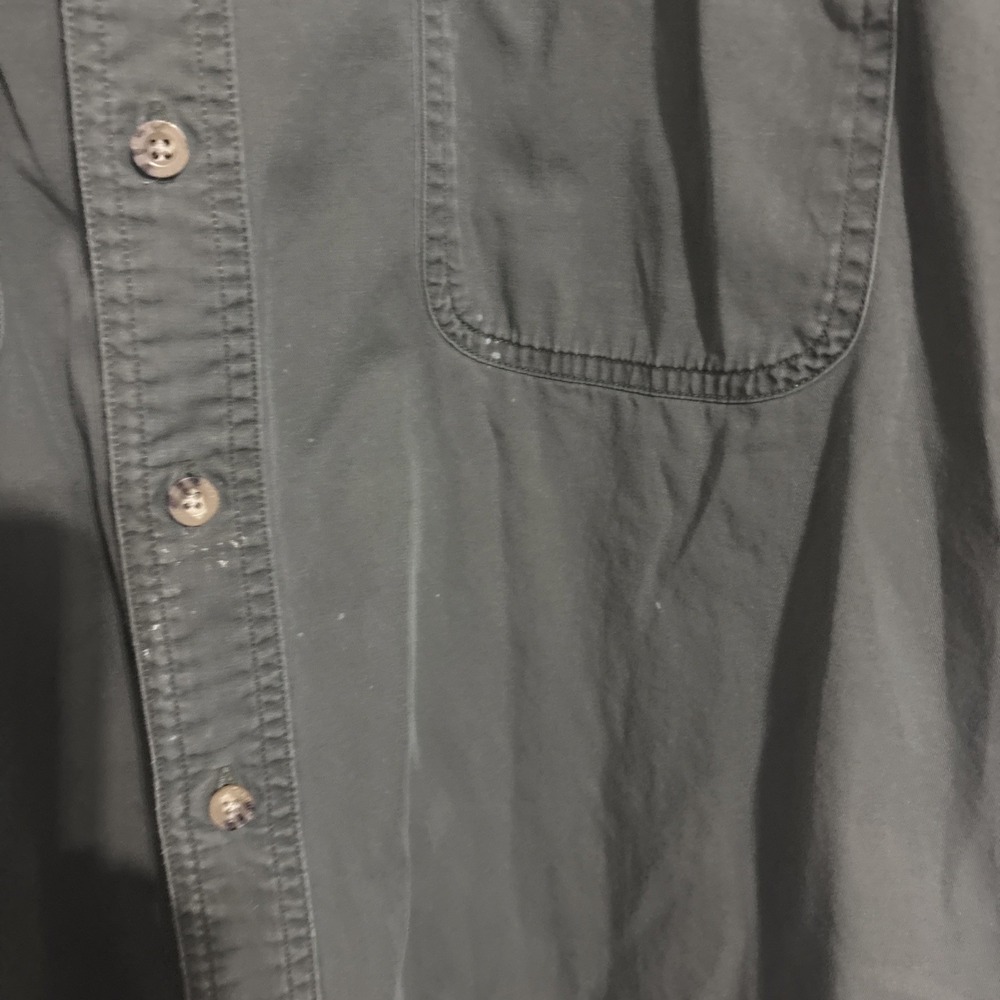 Vintage Carhartt Shirt Men's 3XL Brown Short Sleeve Button Up Pocket Cotton See - Picture 6 of 10